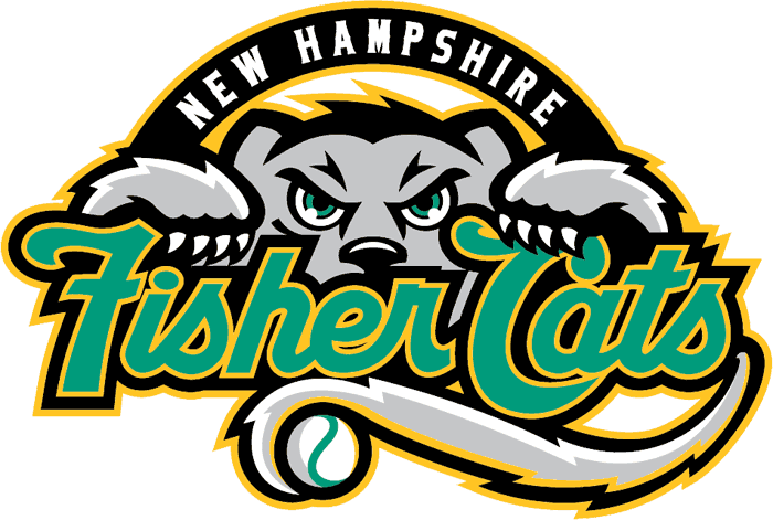 new hampshire fisher cats 2008-2010 primary logo iron on heat transfer